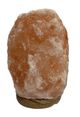 A & B Home Pink 5" Himalayan Salt Lamp with Wooden Base-0