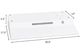 GE® 30" White Non-Vented Under Cabinet Range Hood-2