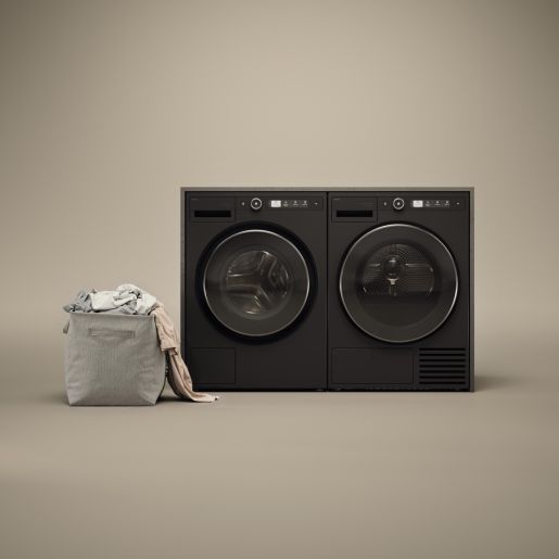 ASKO 5 Series 5.2 Cu. Ft. Graphite Black Ventless Electric Dryer-3