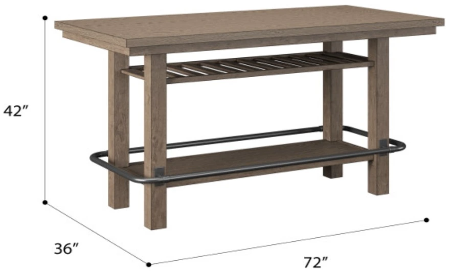 Emerald Home Benton Bar Table - Thumbnail 4