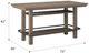 Emerald Home Benton Pecan Brown Bar Table-2