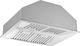 FORNO® Altilia 36" Stainless Steel Island Range Hood-2