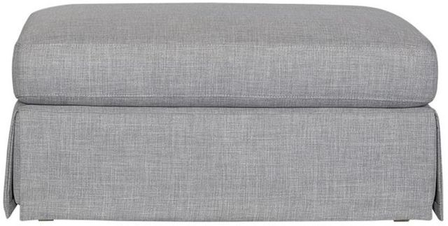 Bernards Citrus Heights Pioneer Gray Ottoman-1