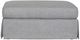 Bernards Citrus Heights Pioneer Gray Ottoman-1