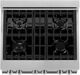 ZLINE Legacy 30" Satin Stainless Steel Pro Style Dual Fuel Range with Griddle-2