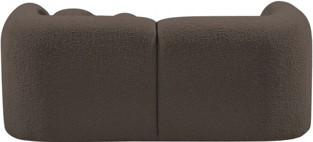 Meridian Furniture Emory Brown Boucle Fabric Loveseat-3