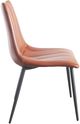 Moe's Home Collection Alibi 2-Piece Brown Dining Chair Set-2