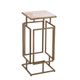 Bassett Mirror Audrey Antique Brass Accent Table-0
