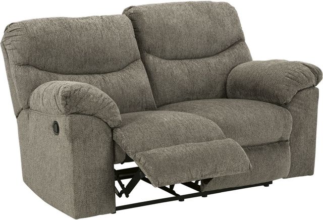 Signature Design by Ashley® Alphons Putty Reclining Loveseat-1