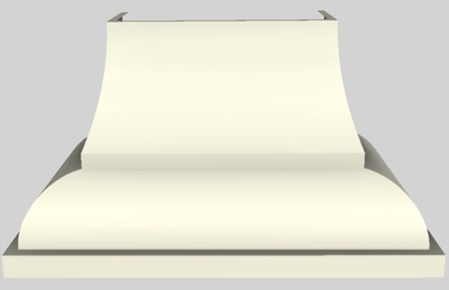 Vent-A-Hood® Designer Series 54" Biscuit Wall Mounted Range Hood-0