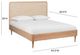 TOV Furniture Carmen Natural Queen Panel Bed-2
