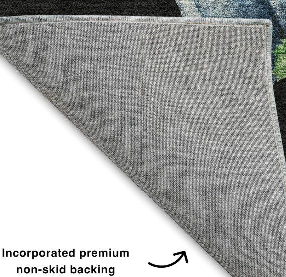 Dalyn™ Rug Company Merry & Bright MY28 Black 5'x8' Area Rug-2