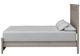 Bernards Fresno Gray King Panel Bed-2