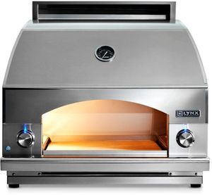 Front view of the Lynx® 30" Stainless Steel Napoli Outdoor Oven™