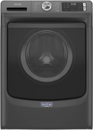 Maytag® 4.5 Cu. Ft. Volcano Black Front Load Washer with Extra Power and 12-Hr Fresh Spin™ Option