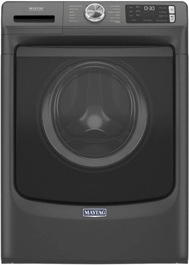 Maytag® 4.5 Cu. Ft. Volcano Black Front Load Washer with Extra Power and 12-Hr Fresh Spin™ Option-0