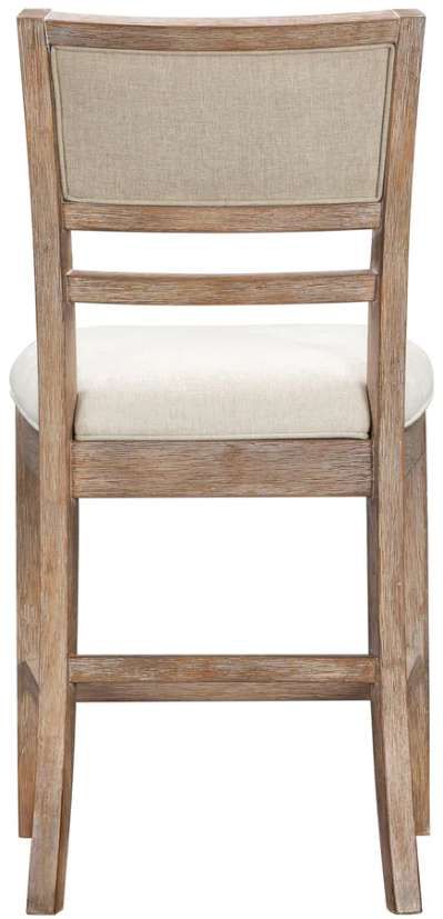 Parker House® Breckenridge Beige/Mocha Medium Brown Counter Chair-4