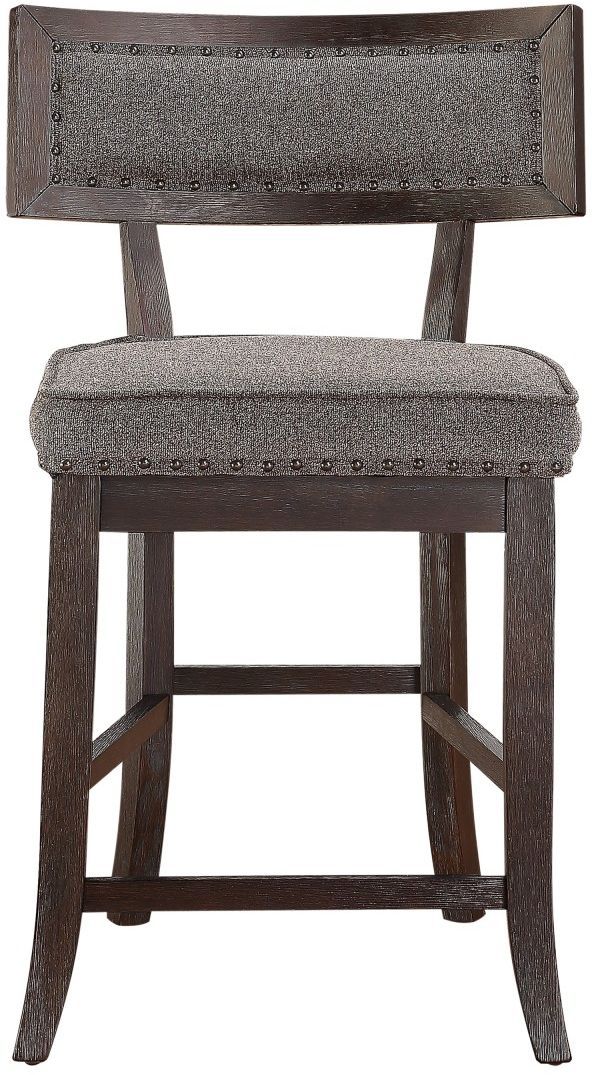 Mazin Furniture Oxton Baltimore Espresso Counter Chair-1
