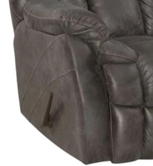 HomeStretch Renegade Gray Manual Rocker Recliner-1