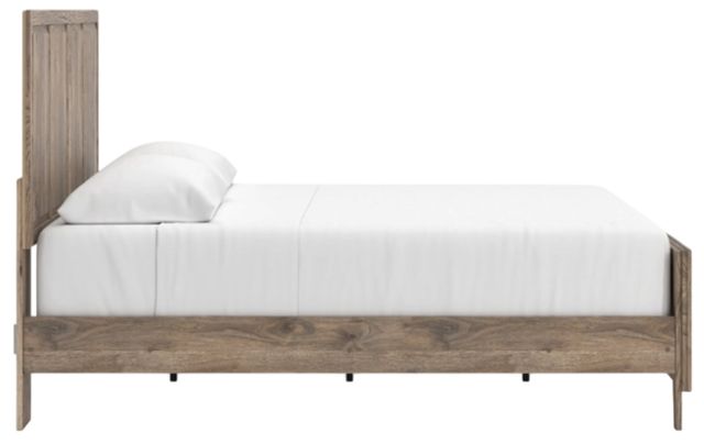 Signature Design by Ashley® Keithland Brown Queen Panel Bed-2