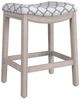 HH2 Home Sorella White Wire Brush Counter Stool-0