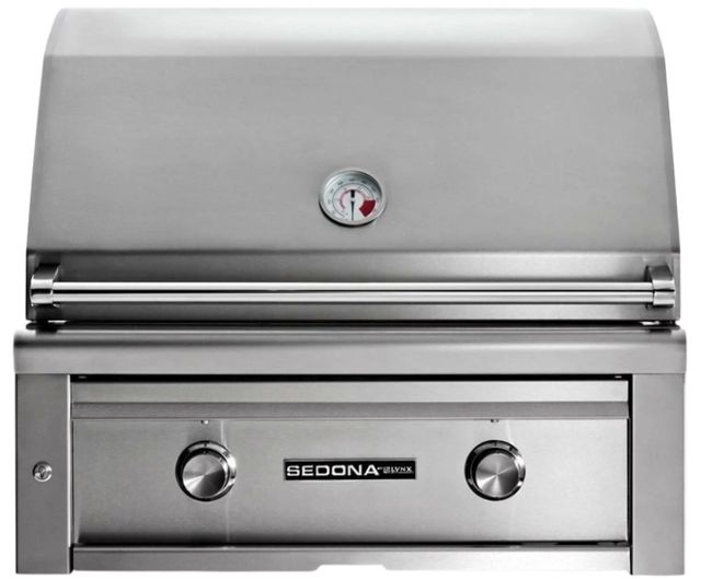 LYNX® Sedona 2-Burner Stainless Steel Built-In Natural Gas Grill with 1 Prosear Infrared Burner and 1 Stainless Steel Burner-0