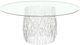 Vanguard® Furniture Vanguard Coral White Gesso Dining Table-0
