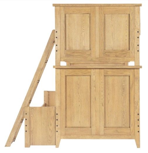 Legacy Classic Today's Traditions Natural Hickory Twin/Full Bunk Bed-2