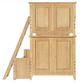 Legacy Classic Today's Traditions Natural Hickory Twin/Full Bunk Bed-3