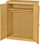 Crate Designs™ Furniture Classic Small Closet Armoire-0