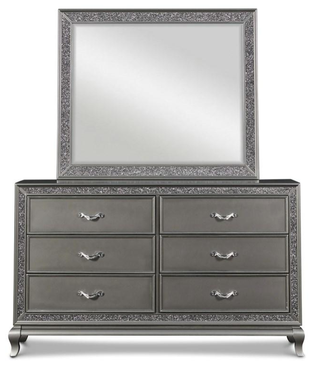 New Classic® Home Furnishings Park Imperial Pewter Mirror-1