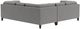 EQ3 Salema 2-Piece Sectional Sofa-1