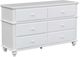 Cottage Creek Furniture Abacoa White Dresser-0