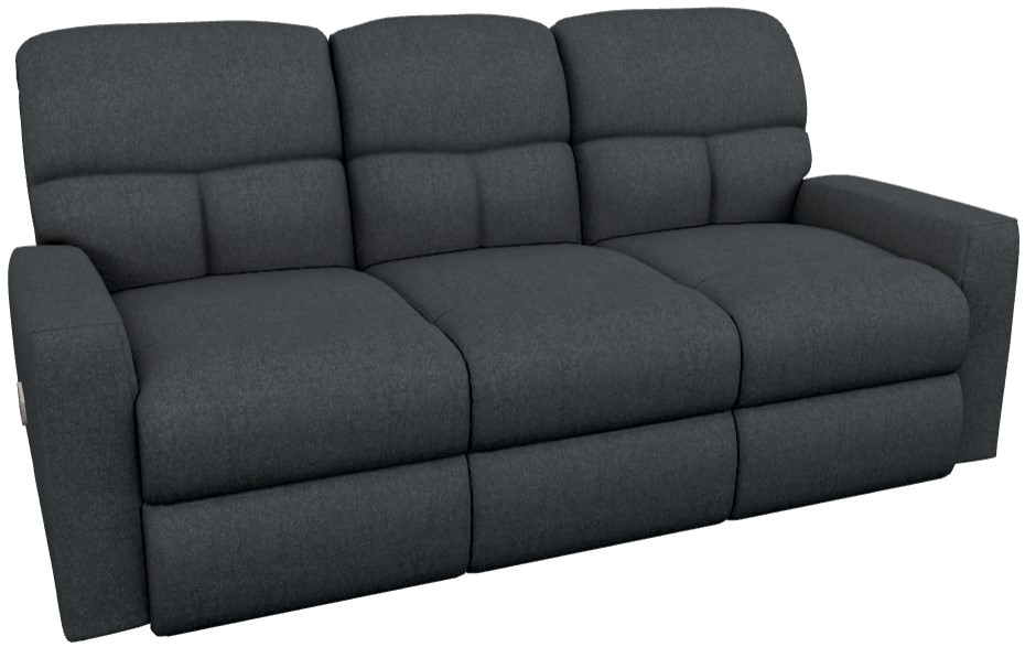 らるふず La-Z-Boy® Hawthorn Navy Power Reclining Sofa with Headrest