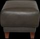 La-Z-Boy® Draper Pewter Leather Ottoman-2