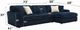 ACME Furniture Breton 2-Piece Blue Right-Arm Facing Sectional and Chaise-2