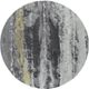 Feizy Bleecker Asphalt 8' x 8' Round Rug-0