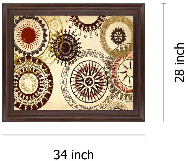 Classy Living Sunburst Medallion Wall Art-1