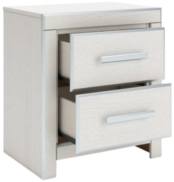 Signature Design by Ashley® Zuraleus White Nightstand-2