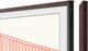 Samsung The Frame Customizable 85" Brown Modern Bezel-5