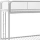 dhp furniture® Isaiah Off White Twin Triple Bunk Bed-4