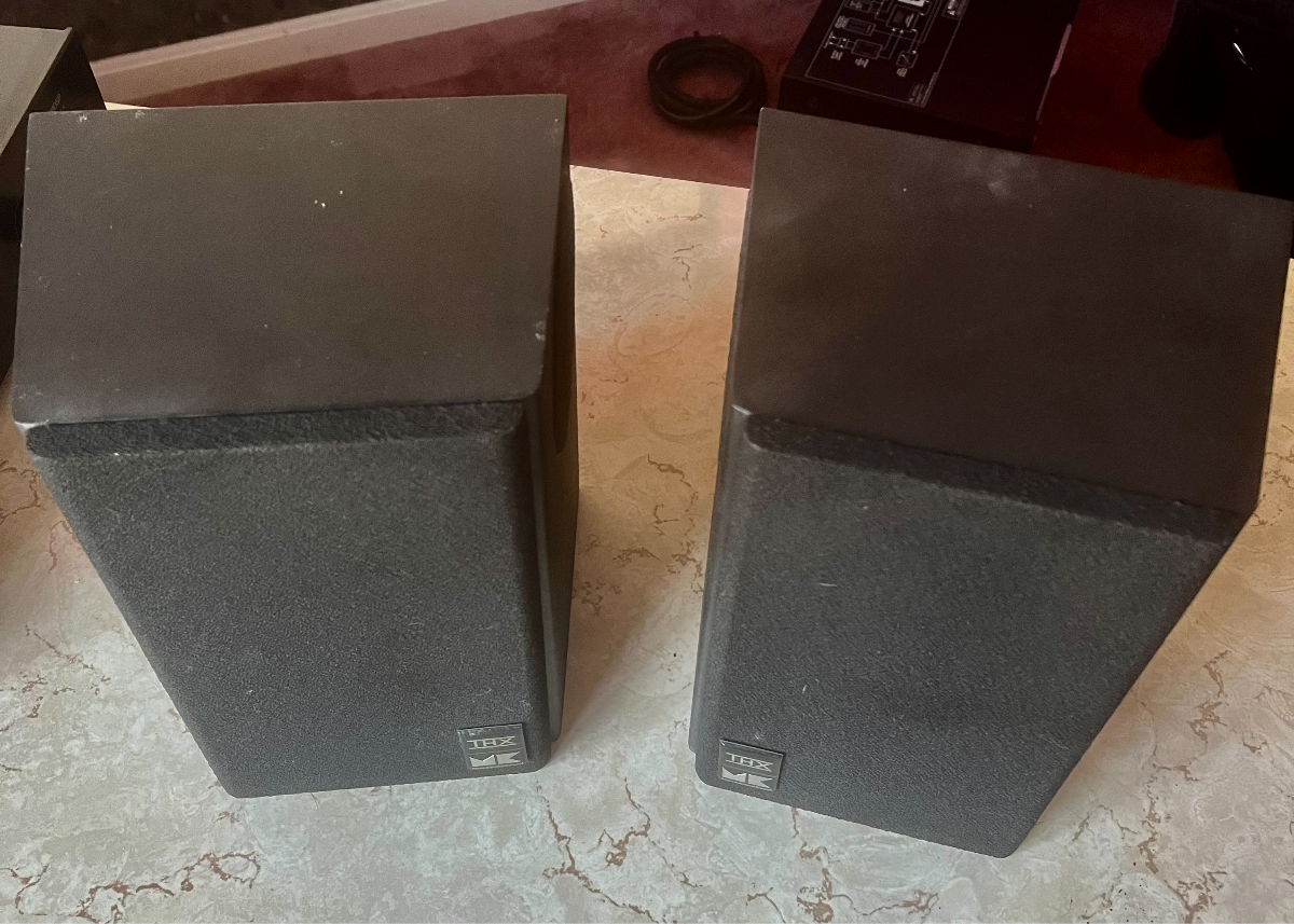 M&K S-150 THX Surround Sound Speakers in Black | AV Therapy
