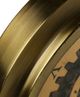 A & B Home Gold Open Faced Gear Clock-1
