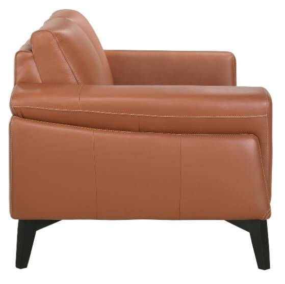 New Classic® Home Furnishings Como Terracotta Loveseat-2