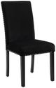 New Classic® Home Furnishings Celeste Black Dining Chair-0