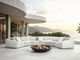 Bernhardt Del Sol Bernhardt Exteriors 3-Piece White Fabric Outdoor Curved Sectional-1
