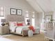 American Drew® Vista Altamonte Soft Gray California King Panel Bed-1
