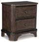 Signature Design by Ashley® Adinton 5-Piece Brown Queen Storage Panel Bed Set-4