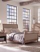 Mavin Customizable Adrienne Queen Upholstered Bed with High Footboard-1
