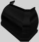 Vent-A-Hood® Designer Series 48" Black Wall Mounted Range Hood-1